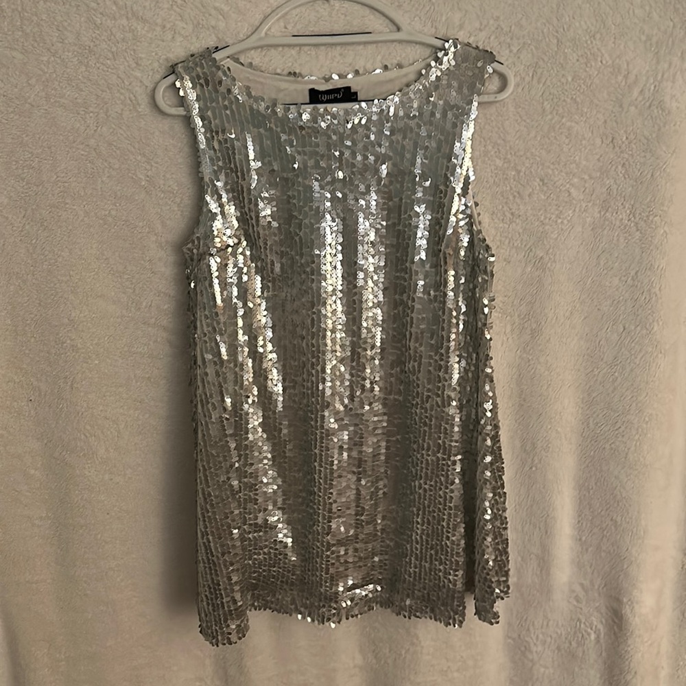 Womens size large sequin tunic